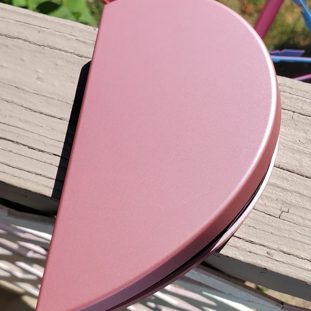 Blooming Rose Half Heart Gift Box Velvet Lining